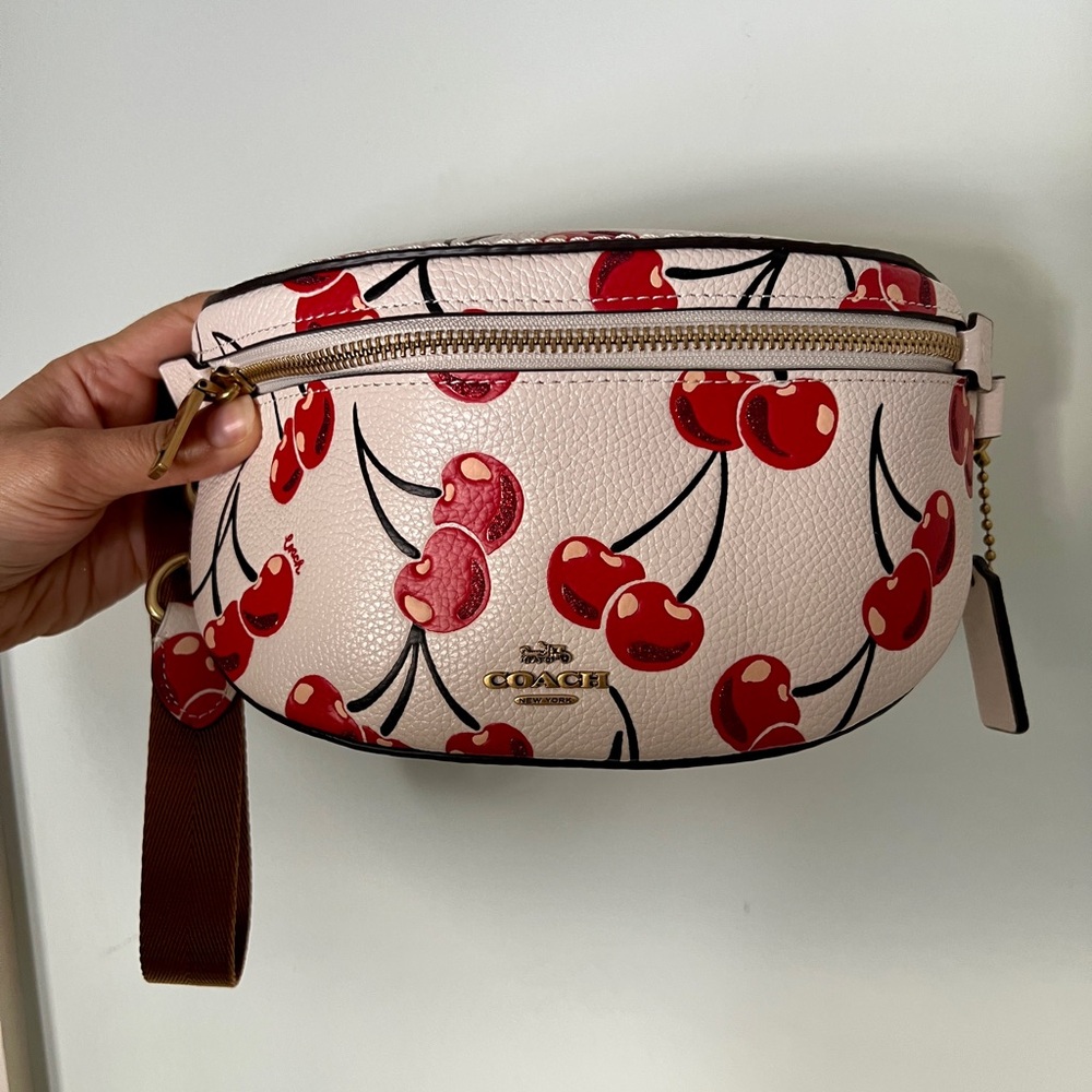 Coach Cherry Bethany Belt bag